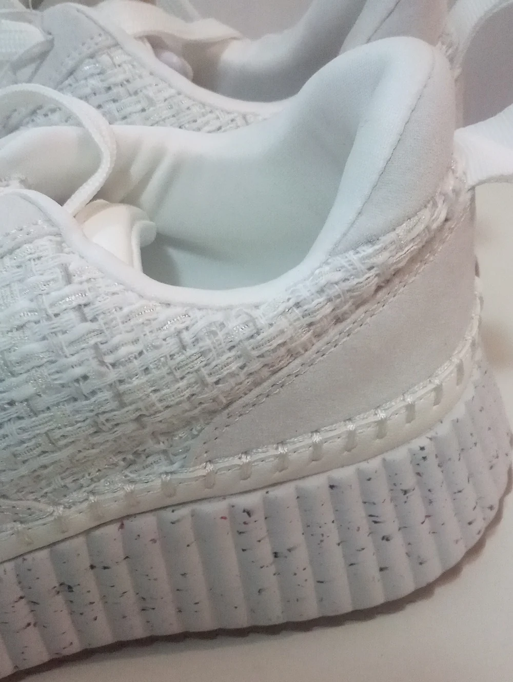 Universal Thread Persephone Lace Up Knit Sneakers 8 NWT $42 Platform